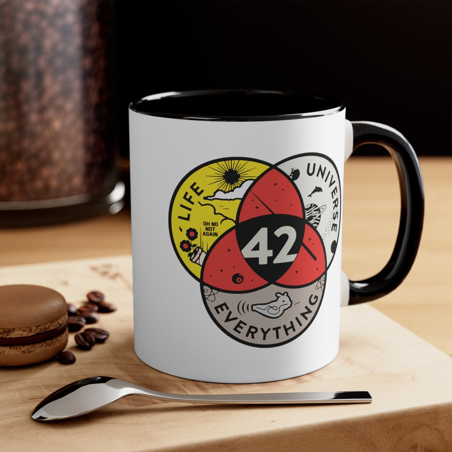 42 ~ The Answer to Life, the Universe, and Everything COFFEE MUG 11oz / 15oz