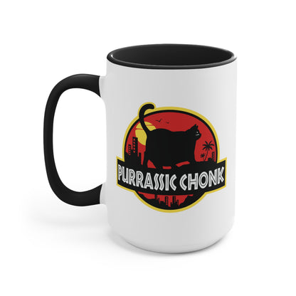 Purrassic Chonk COFFEE MUG 11oz / 15oz