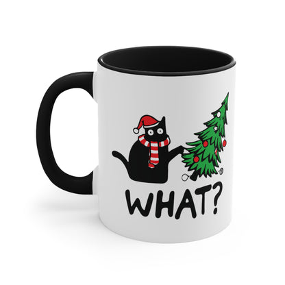 What? Cat Christmas COFFEE MUG 11oz / 15oz