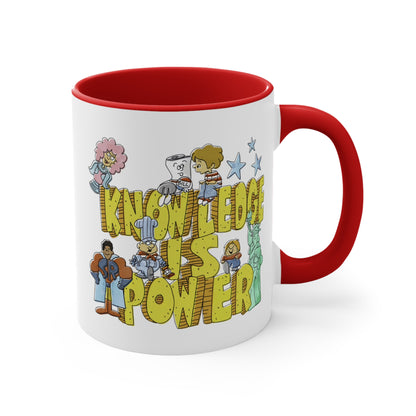 Knowledge is Power COFFEE MUG 11oz / 15oz