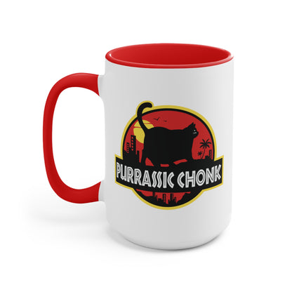 Purrassic Chonk COFFEE MUG 11oz / 15oz