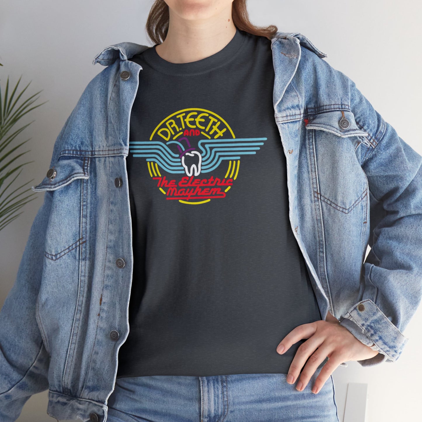 Dr. Teeth and The Electric Mayhem T-SHIRT Unisex Heavy Cotton Tee