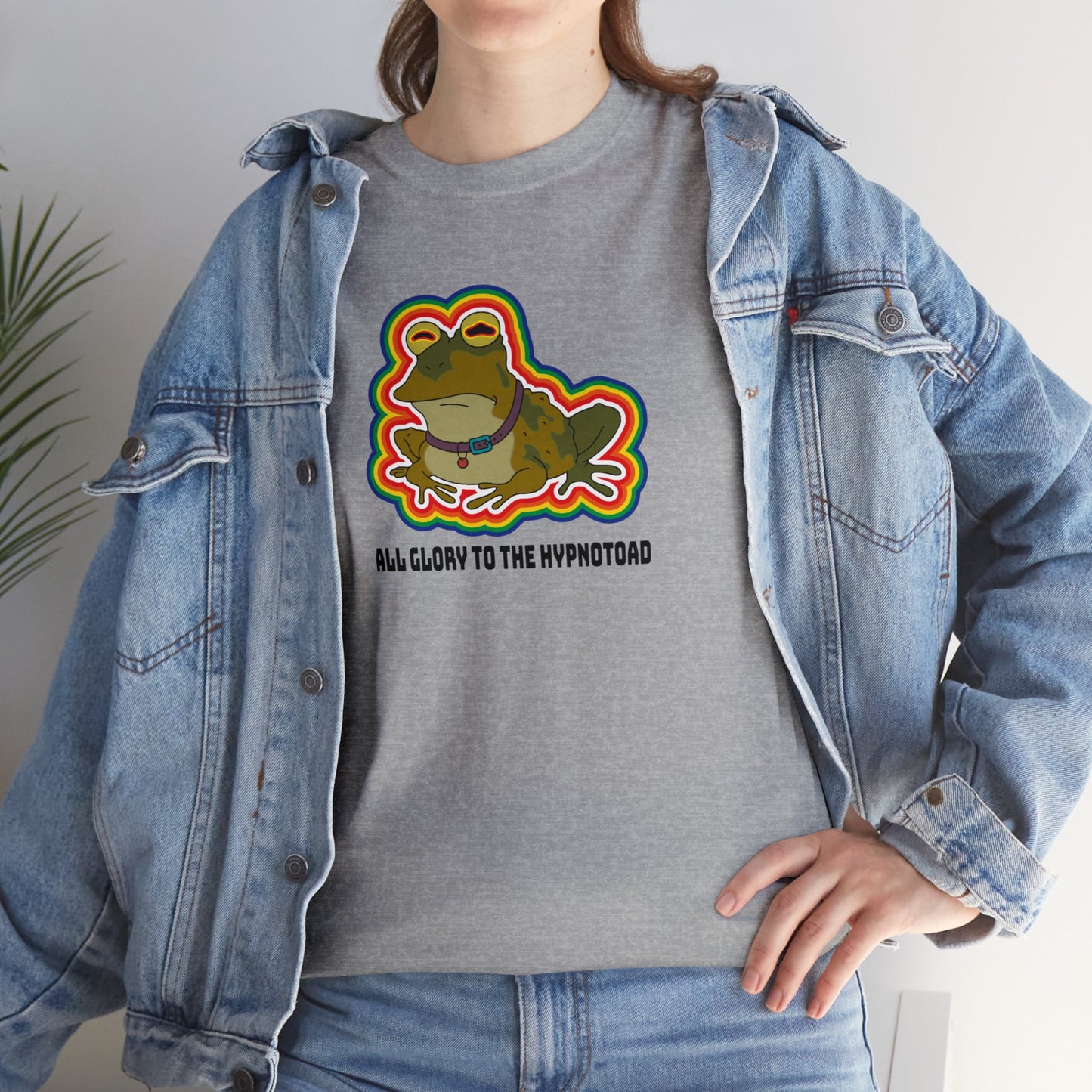 All Glory to the Hypnotoad T-SHIRT Unisex Heavy Cotton Tee