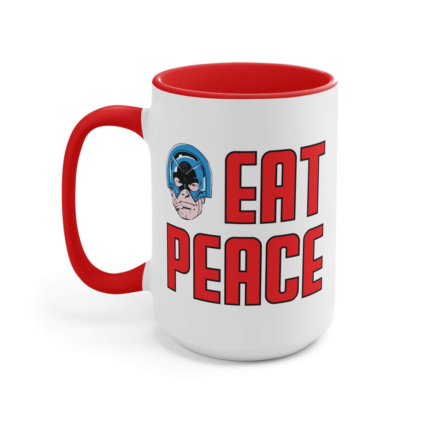 The Peacemaker ~ Eat Peace COFFEE MUG 11oz / 15oz