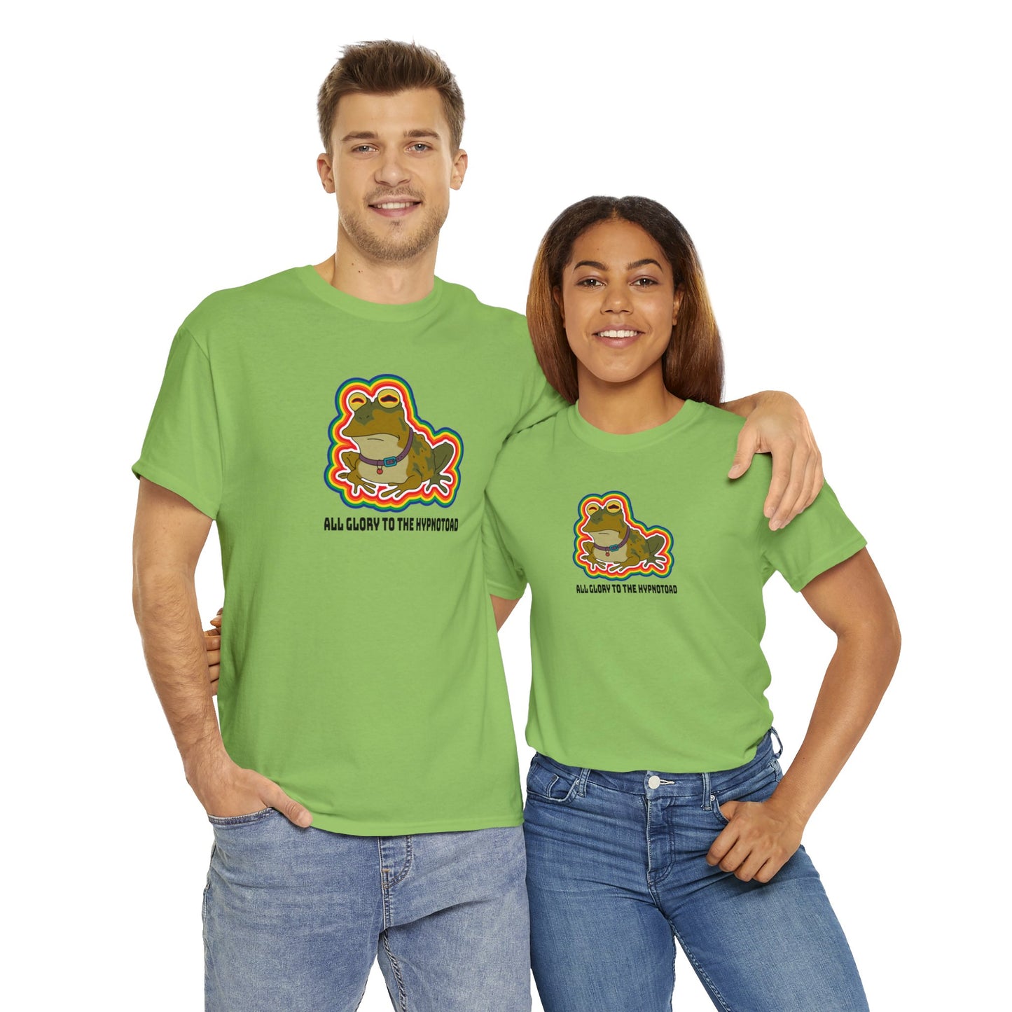 All Glory to the Hypnotoad T-SHIRT Unisex Heavy Cotton Tee