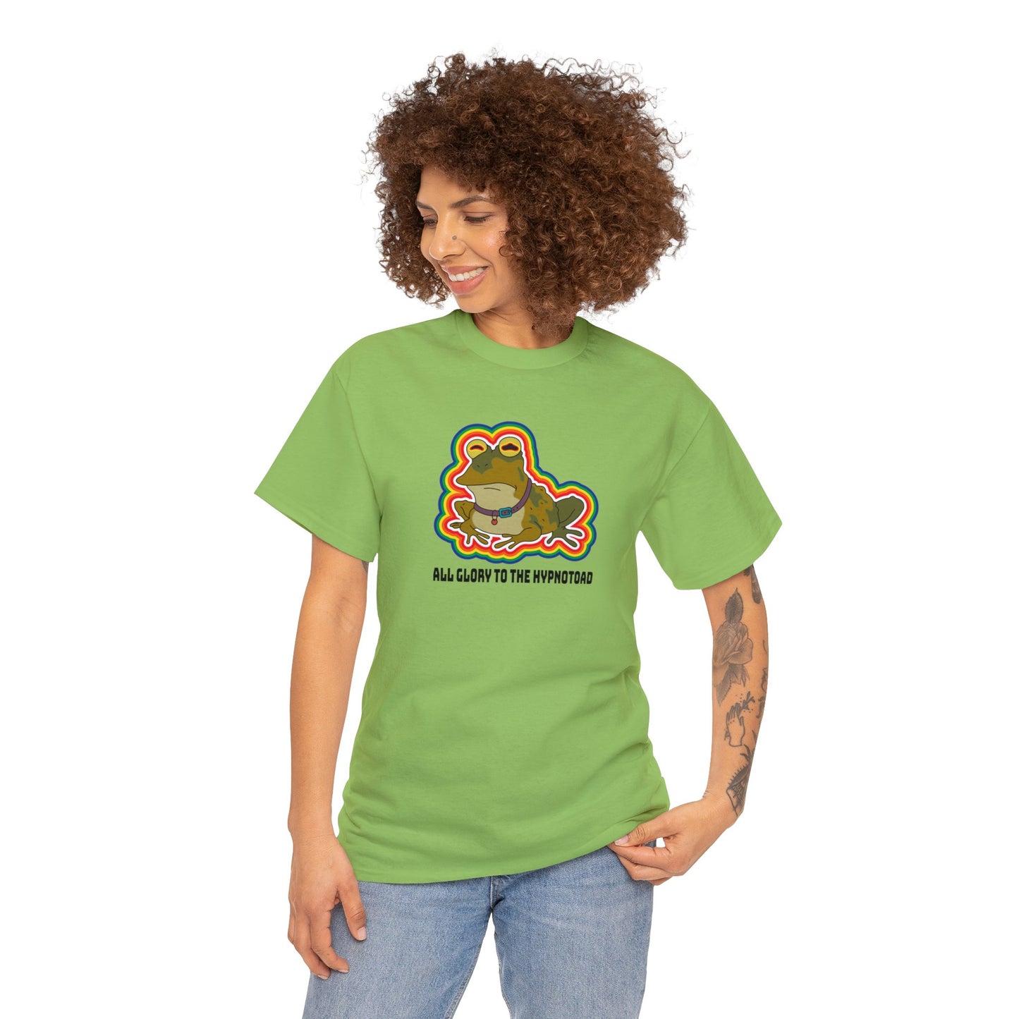 All Glory to the Hypnotoad T-SHIRT Unisex Heavy Cotton Tee