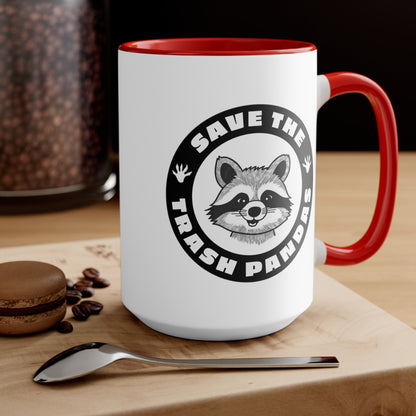 Save the Trash Pandas COFFEE MUG 11oz / 15oz