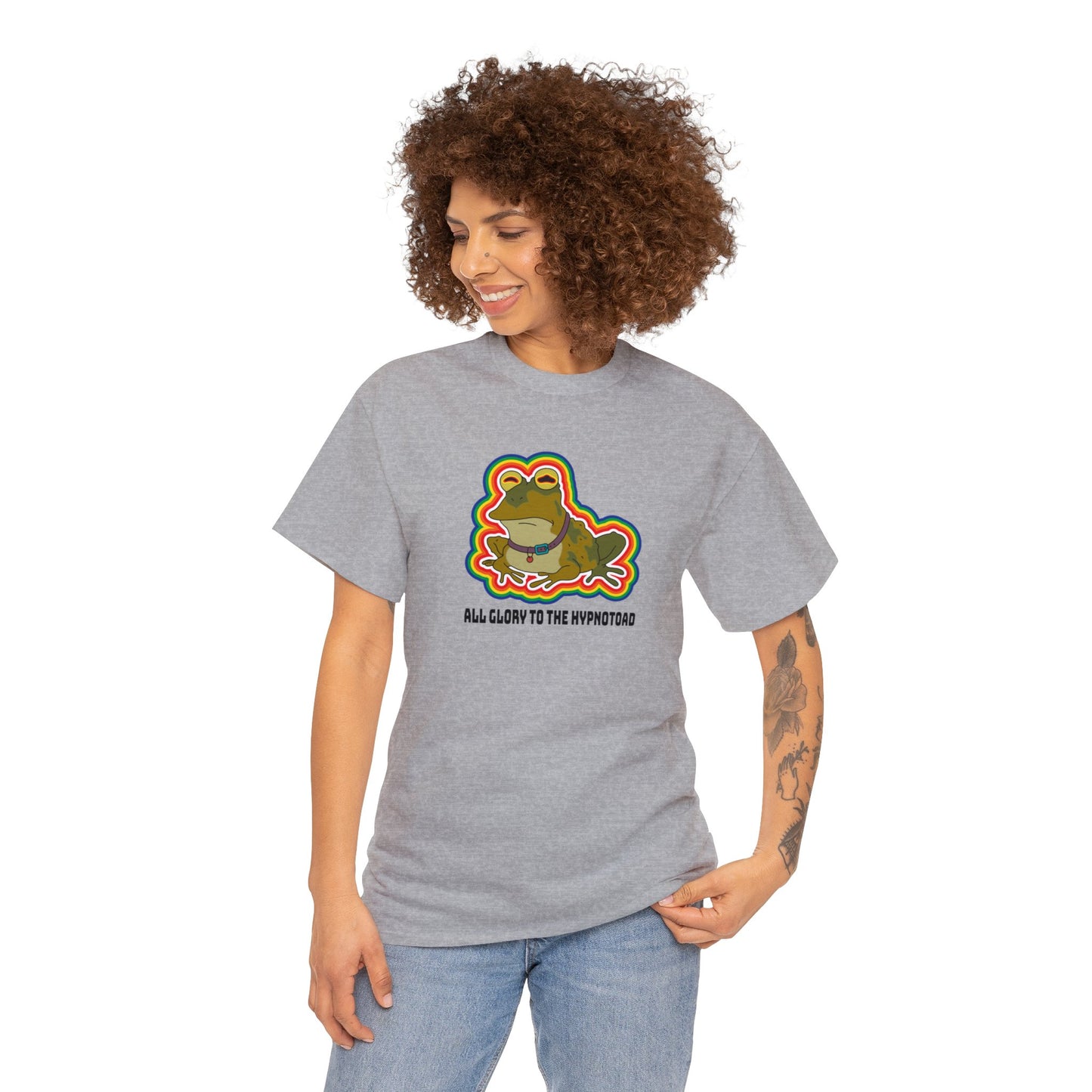 All Glory to the Hypnotoad T-SHIRT Unisex Heavy Cotton Tee