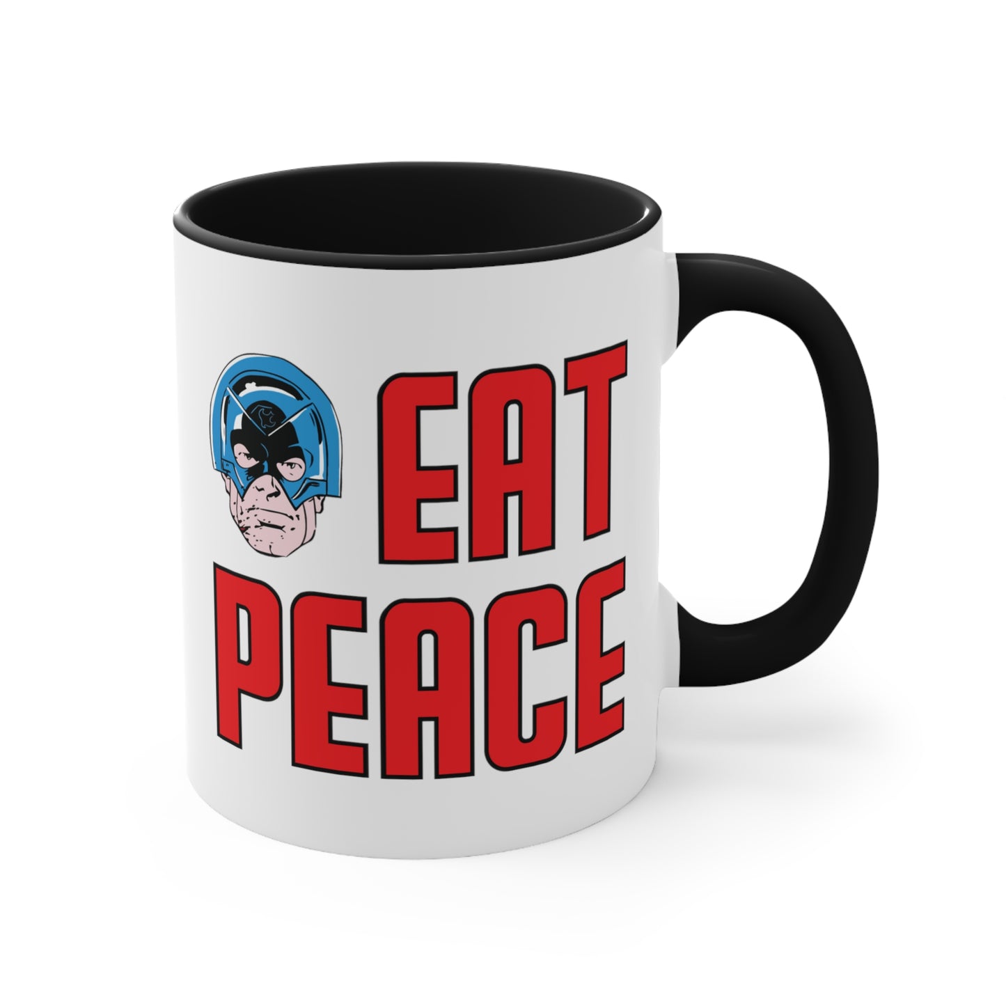 The Peacemaker ~ Eat Peace COFFEE MUG 11oz / 15oz