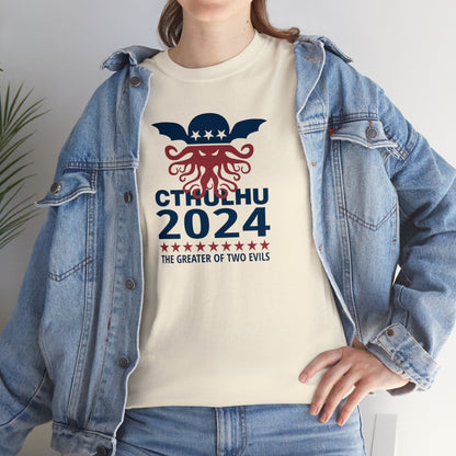 Cthulhu 2024 T-SHIRT Unisex Heavy Cotton Tee