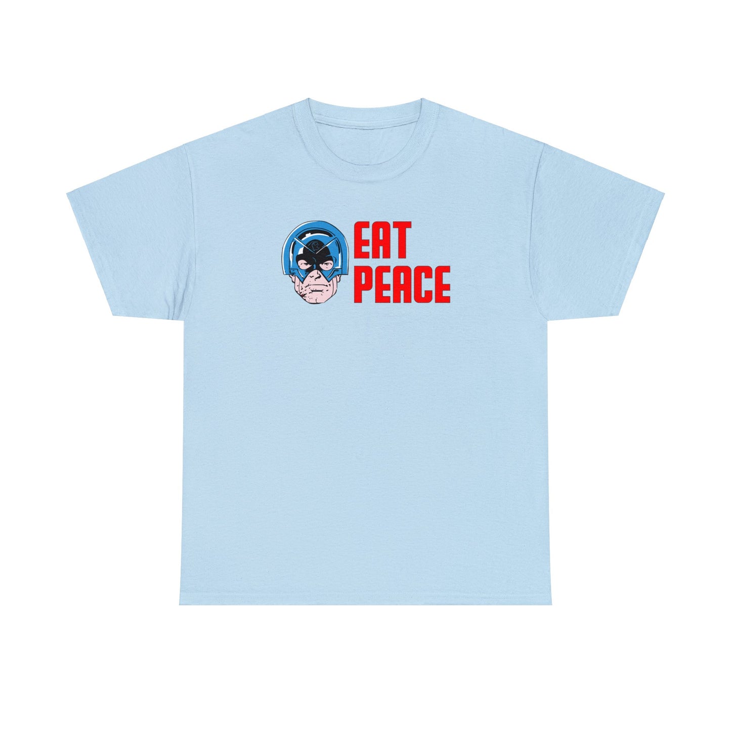 Eat Peace T-SHIRT Unisex Heavy Cotton Tee