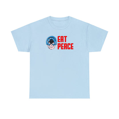 Eat Peace T-SHIRT Unisex Heavy Cotton Tee