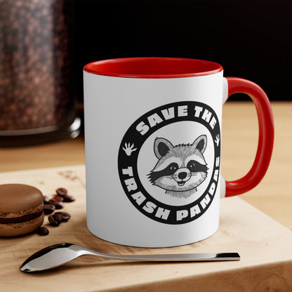 Save the Trash Pandas COFFEE MUG 11oz / 15oz