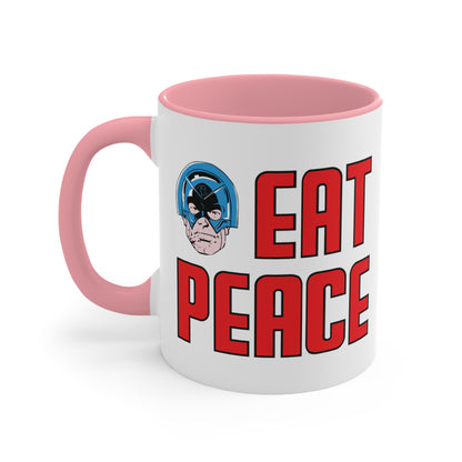 The Peacemaker ~ Eat Peace COFFEE MUG 11oz / 15oz