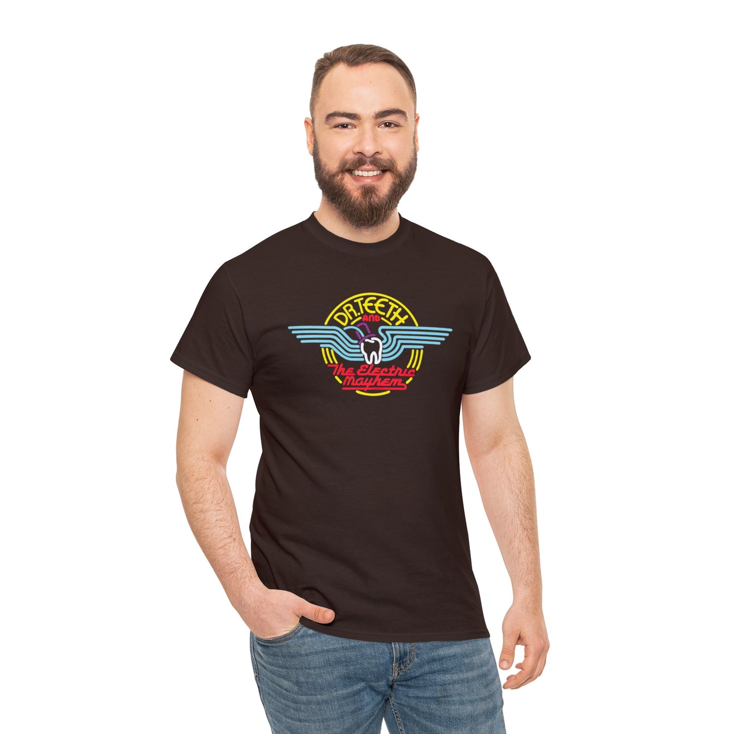 Dr. Teeth and The Electric Mayhem T-SHIRT Unisex Heavy Cotton Tee