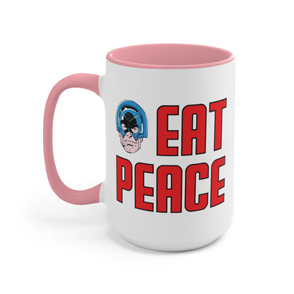 The Peacemaker ~ Eat Peace COFFEE MUG 11oz / 15oz