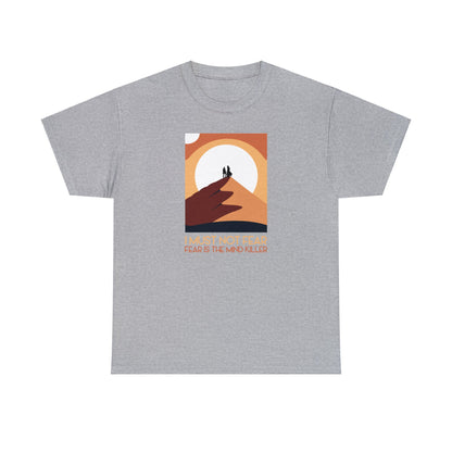 I Must Not Fear / Fear is the Mind Killer ~ Dune T-SHIRT Unisex Heavy Cotton Tee