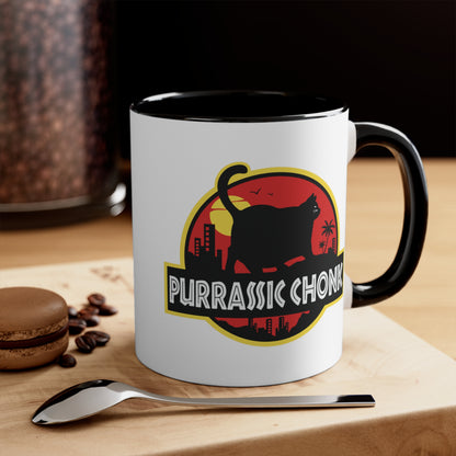 Purrassic Chonk COFFEE MUG 11oz / 15oz