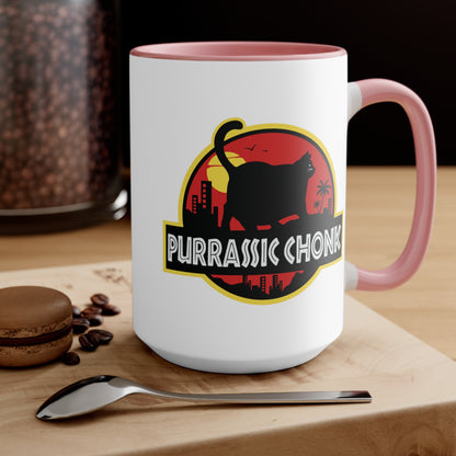 Purrassic Chonk COFFEE MUG 11oz / 15oz