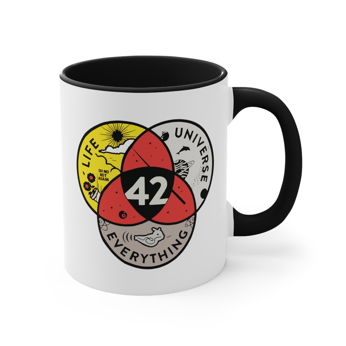 42 ~ The Answer to Life, the Universe, and Everything COFFEE MUG 11oz / 15oz