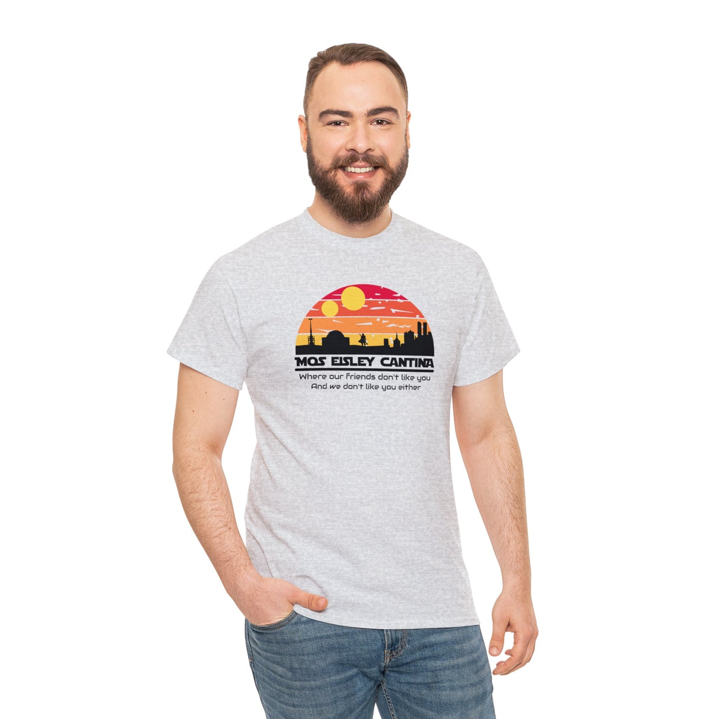 Mos Eisley Cantina T-SHIRT Unisex Heavy Cotton Tee