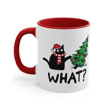 What? Cat Christmas COFFEE MUG 11oz / 15oz