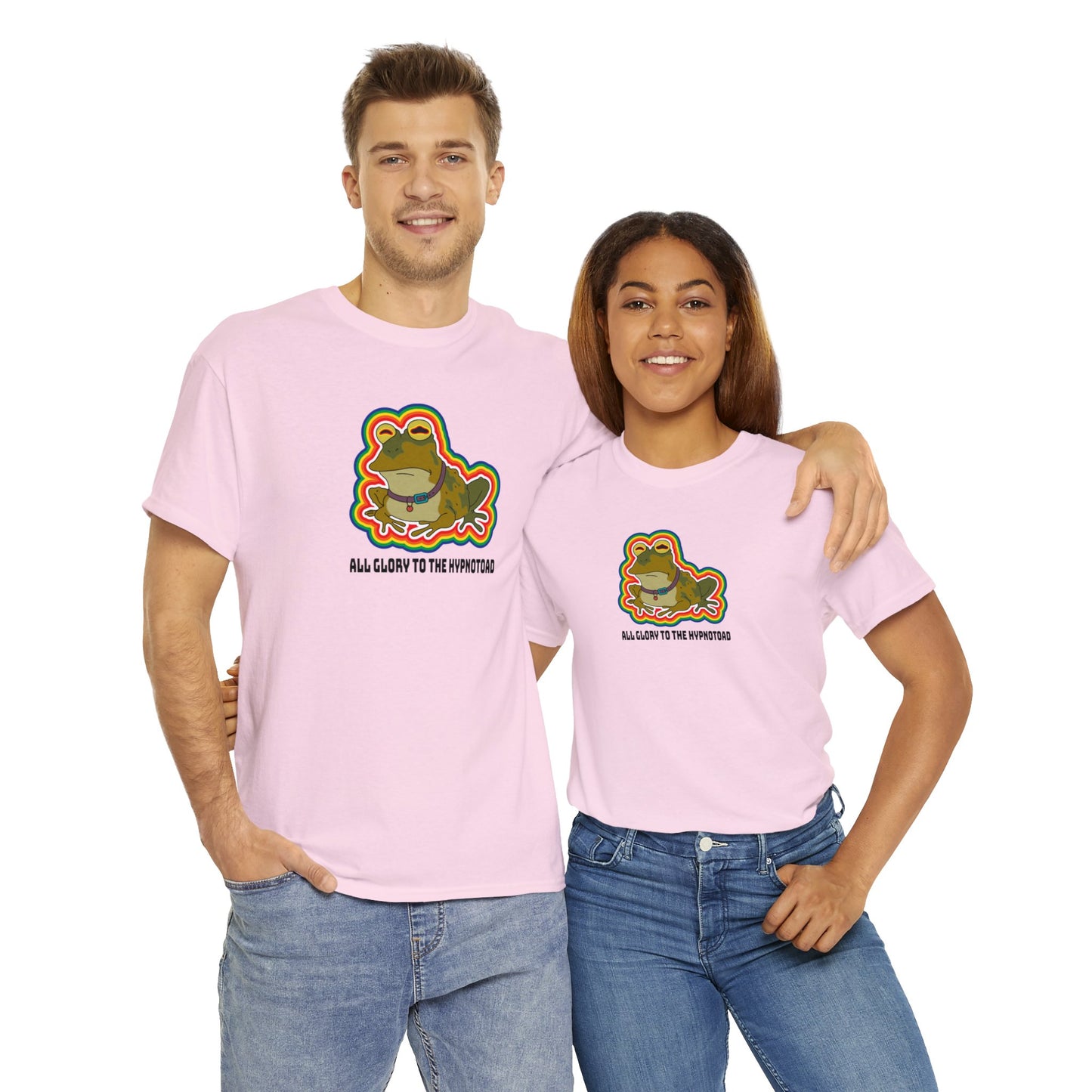 All Glory to the Hypnotoad T-SHIRT Unisex Heavy Cotton Tee