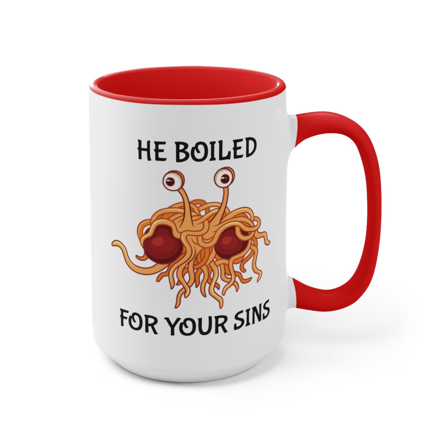 The Flying Spaghetti Monster ~ Pastafarian COFFEE MUG 11oz / 15oz