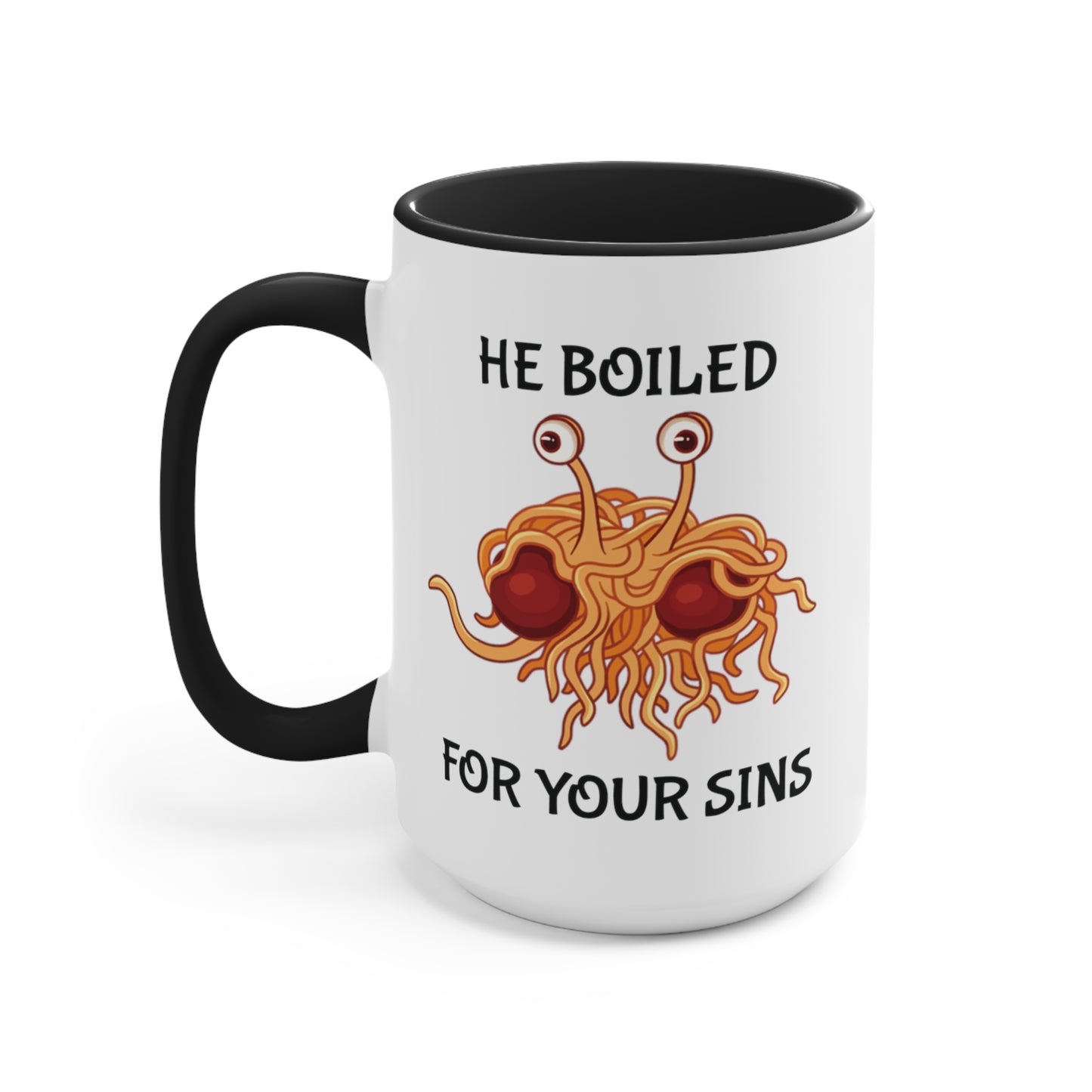 The Flying Spaghetti Monster ~ Pastafarian COFFEE MUG 11oz / 15oz