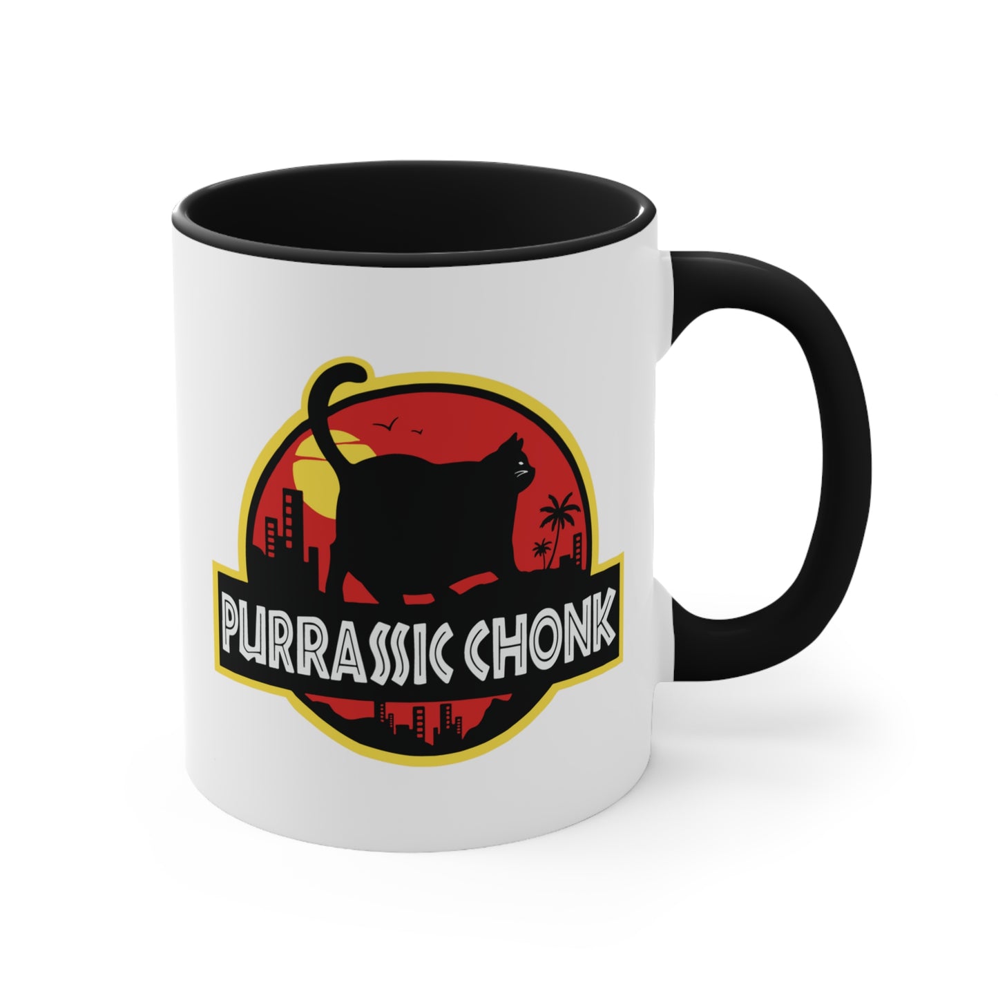 Purrassic Chonk COFFEE MUG 11oz / 15oz