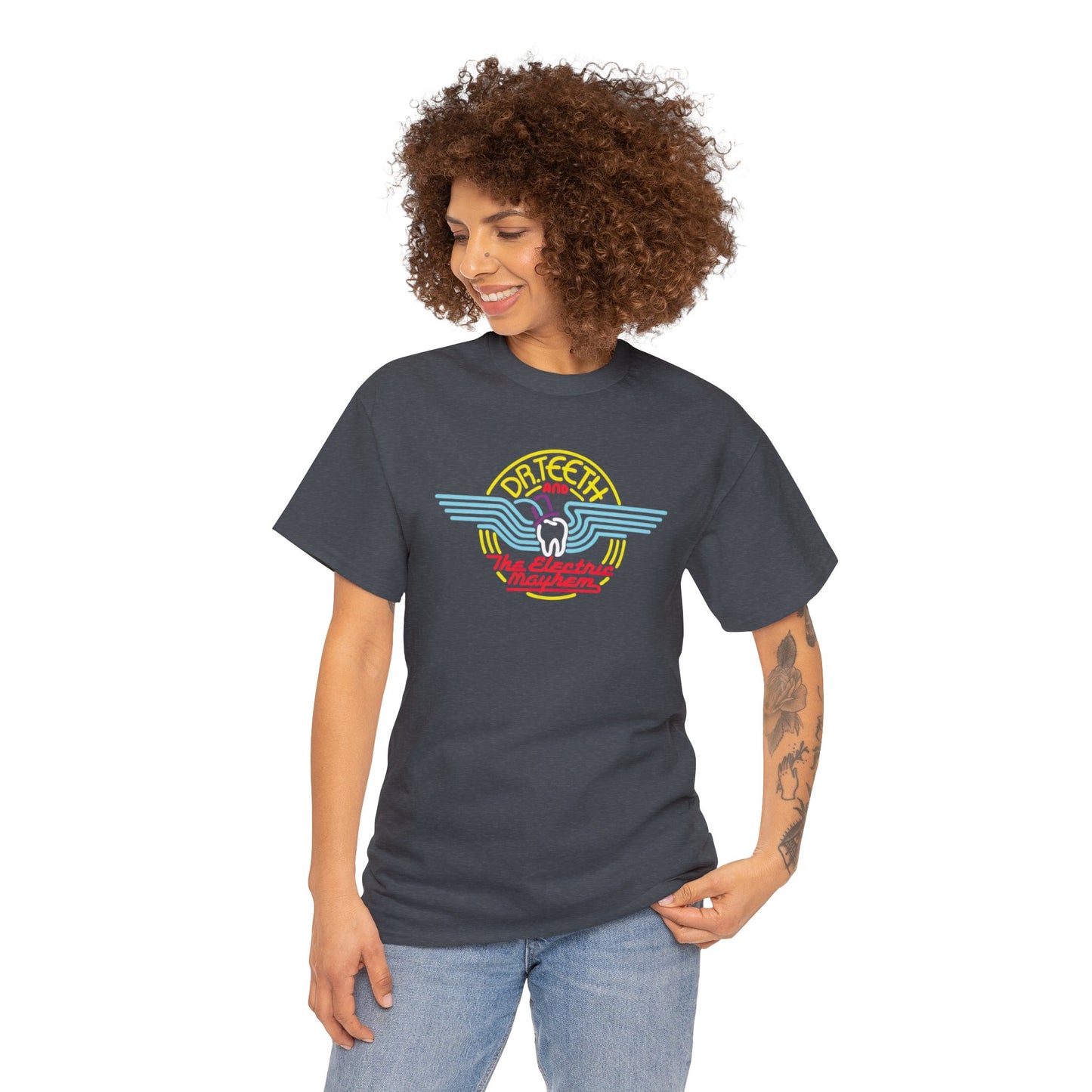 Dr. Teeth and The Electric Mayhem T-SHIRT Unisex Heavy Cotton Tee