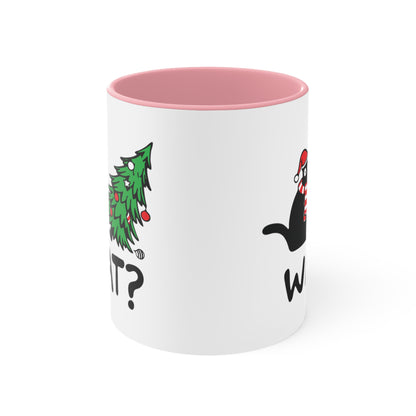 What? Cat Christmas COFFEE MUG 11oz / 15oz