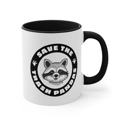 Save the Trash Pandas COFFEE MUG 11oz / 15oz