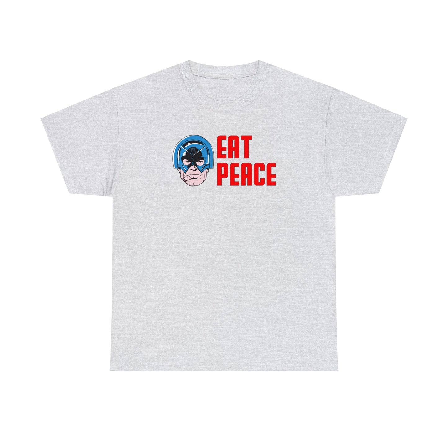 Eat Peace T-SHIRT Unisex Heavy Cotton Tee