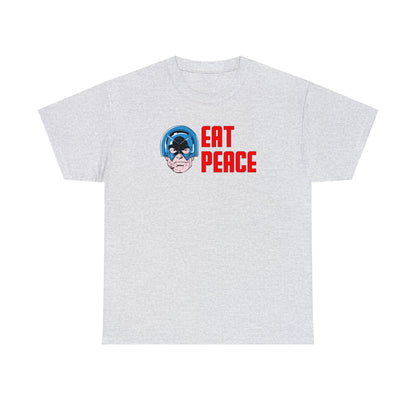 Eat Peace T-SHIRT Unisex Heavy Cotton Tee