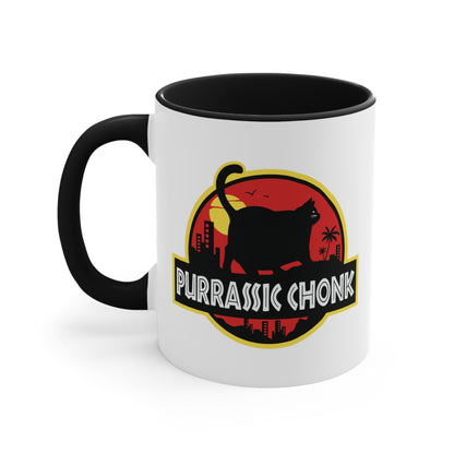 Purrassic Chonk COFFEE MUG 11oz / 15oz