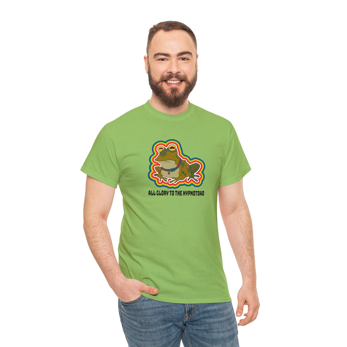 All Glory to the Hypnotoad T-SHIRT Unisex Heavy Cotton Tee