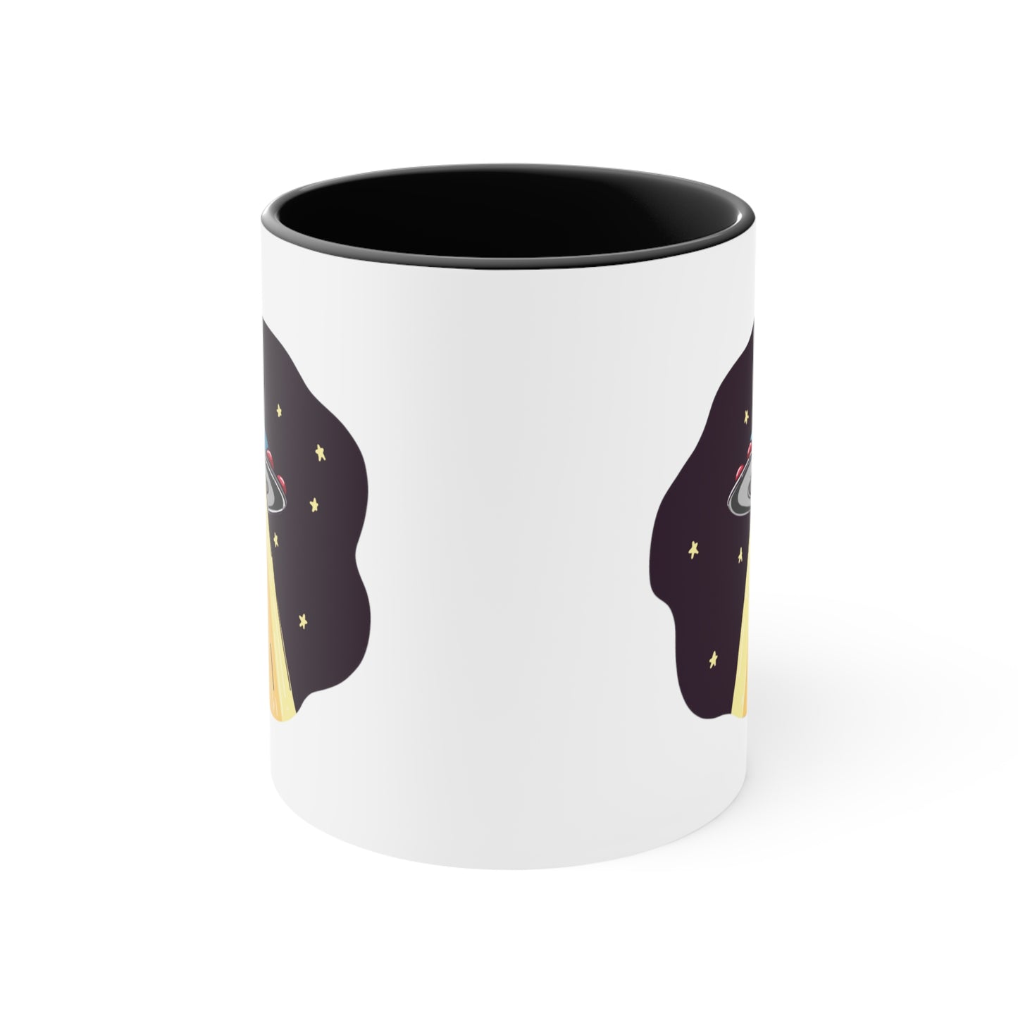 UFO Cat Alien Abduction COFFEE MUG 11oz / 15oz