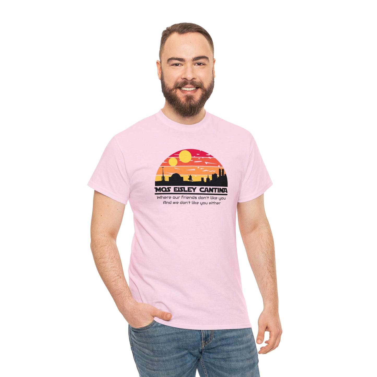 Mos Eisley Cantina T-SHIRT Unisex Heavy Cotton Tee