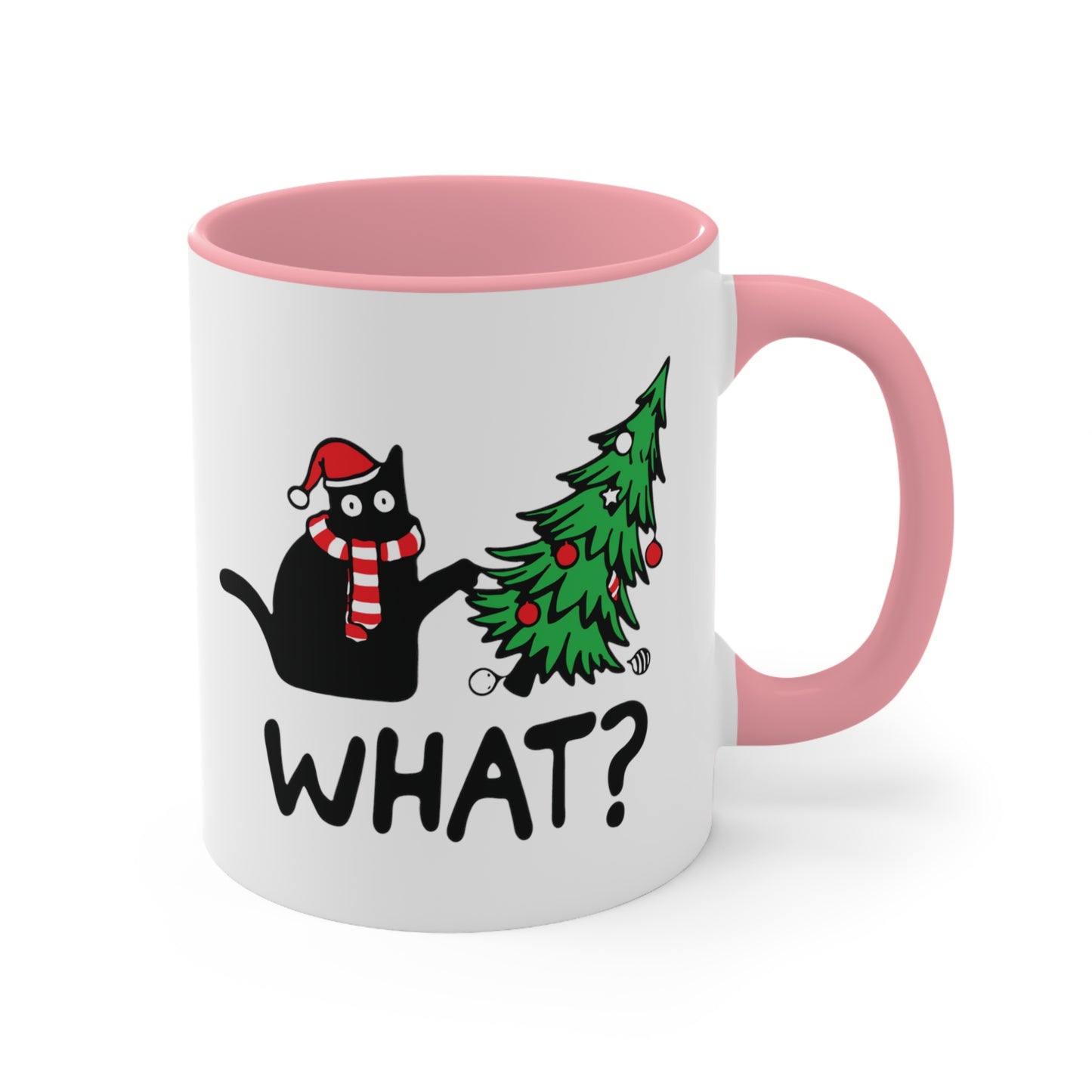 What? Cat Christmas COFFEE MUG 11oz / 15oz