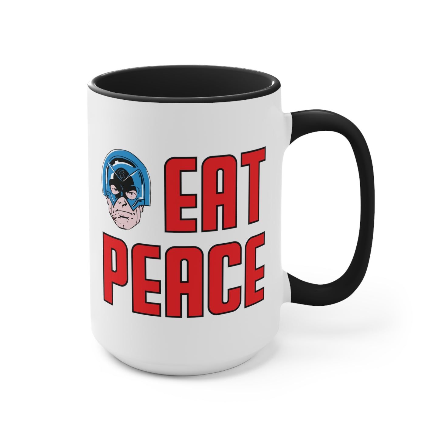 The Peacemaker ~ Eat Peace COFFEE MUG 11oz / 15oz