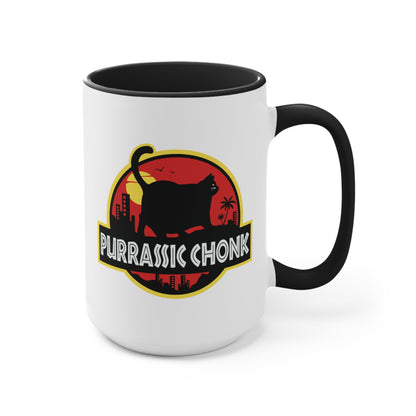 Purrassic Chonk COFFEE MUG 11oz / 15oz