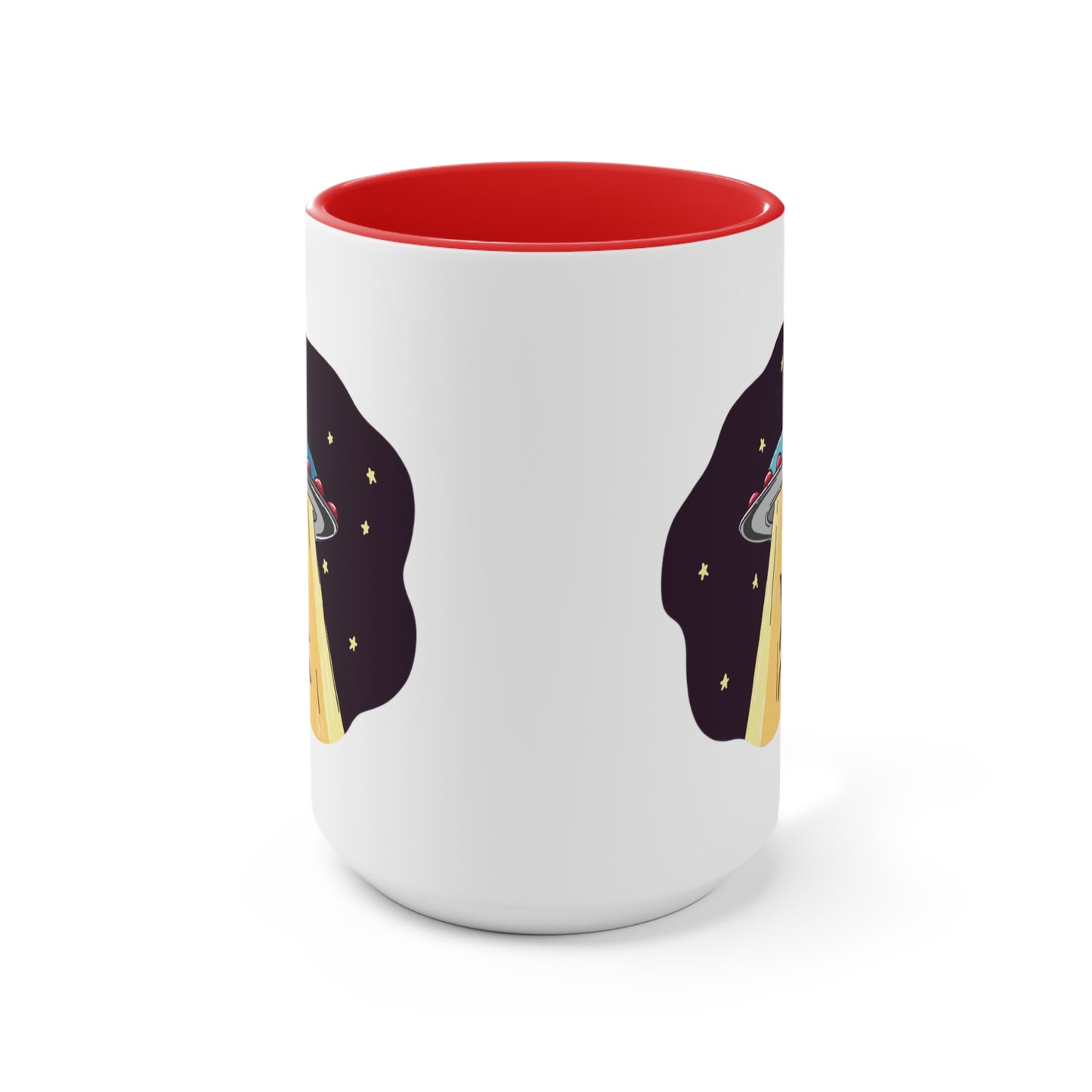 UFO Cat Alien Abduction COFFEE MUG 11oz / 15oz