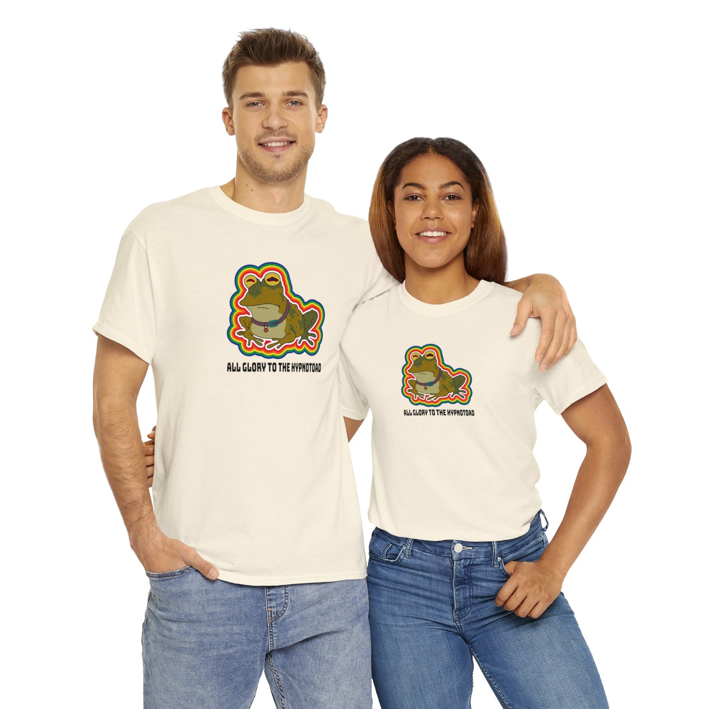 All Glory to the Hypnotoad T-SHIRT Unisex Heavy Cotton Tee