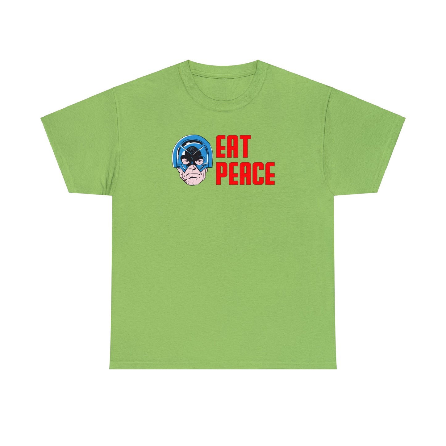 Eat Peace T-SHIRT Unisex Heavy Cotton Tee