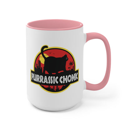 Purrassic Chonk COFFEE MUG 11oz / 15oz