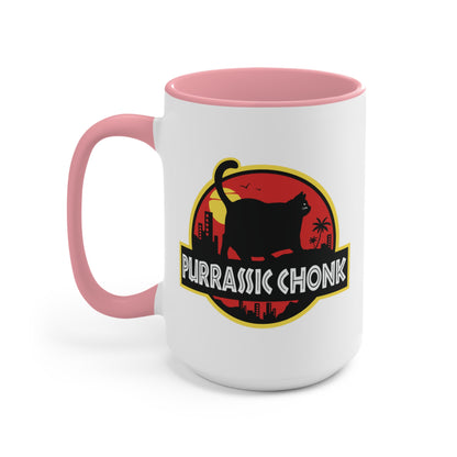 Purrassic Chonk COFFEE MUG 11oz / 15oz