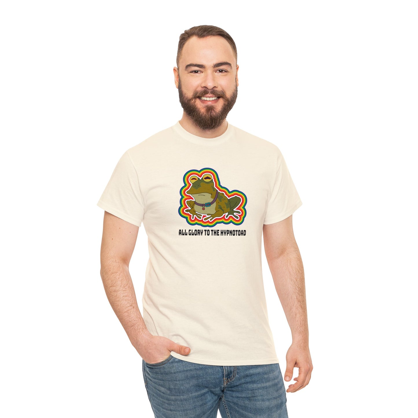 All Glory to the Hypnotoad T-SHIRT Unisex Heavy Cotton Tee