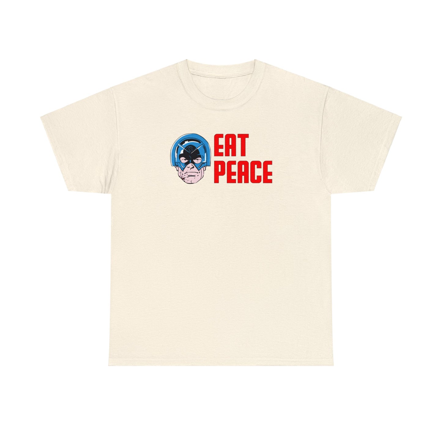 Eat Peace T-SHIRT Unisex Heavy Cotton Tee