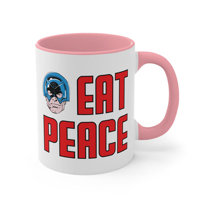 The Peacemaker ~ Eat Peace COFFEE MUG 11oz / 15oz